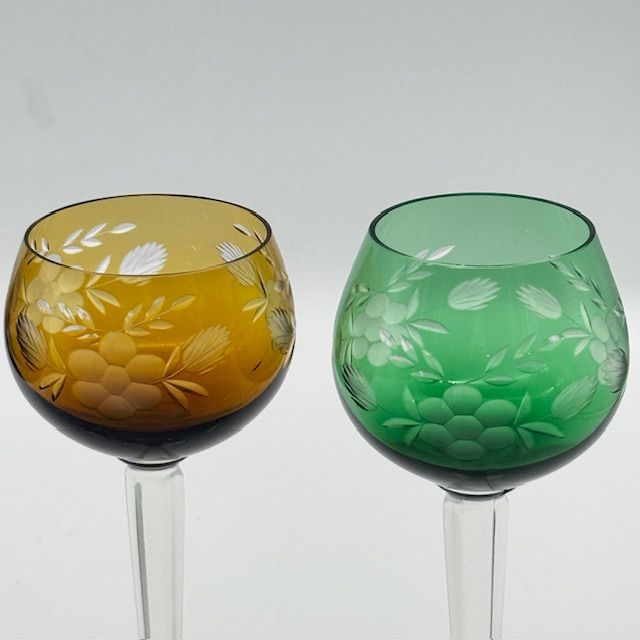 Бокал Арлекин набор 4 шт. 200 мл накладной хрусталь Германия