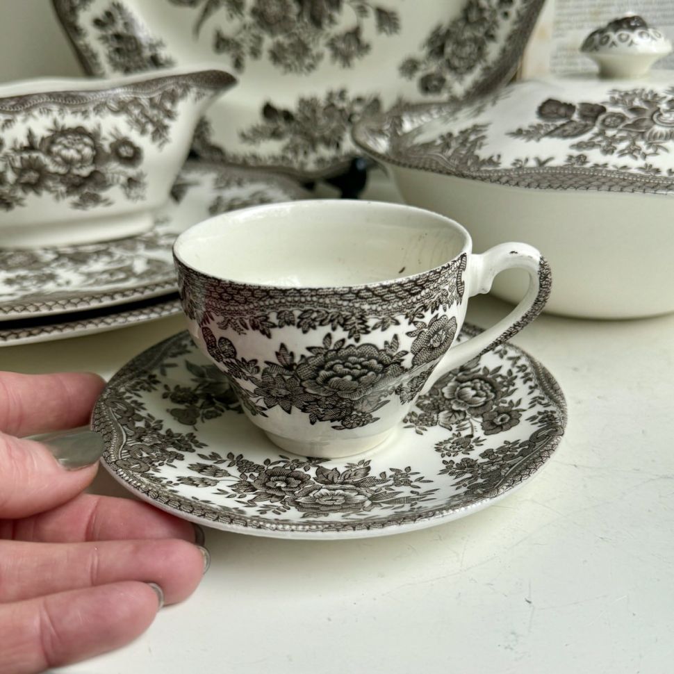 Кофейная пара Enoch Wedgwood Fasan 170 см Англия