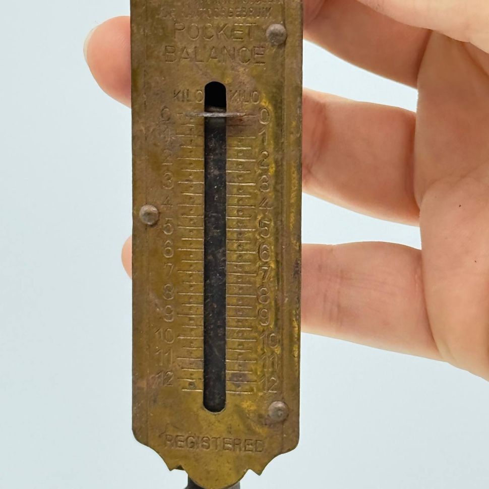 Весы безмен на 12 кг POCKET BALANCE 18 см Англия