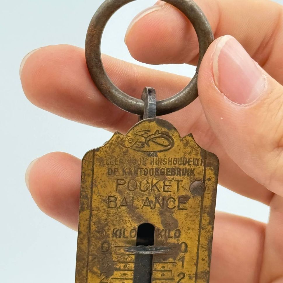 Весы безмен на 12 кг POCKET BALANCE 18 см Англия