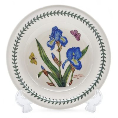 Тарелка глубокая Portmeirion Botanic Garden Iris 22 см Портмерион Англия