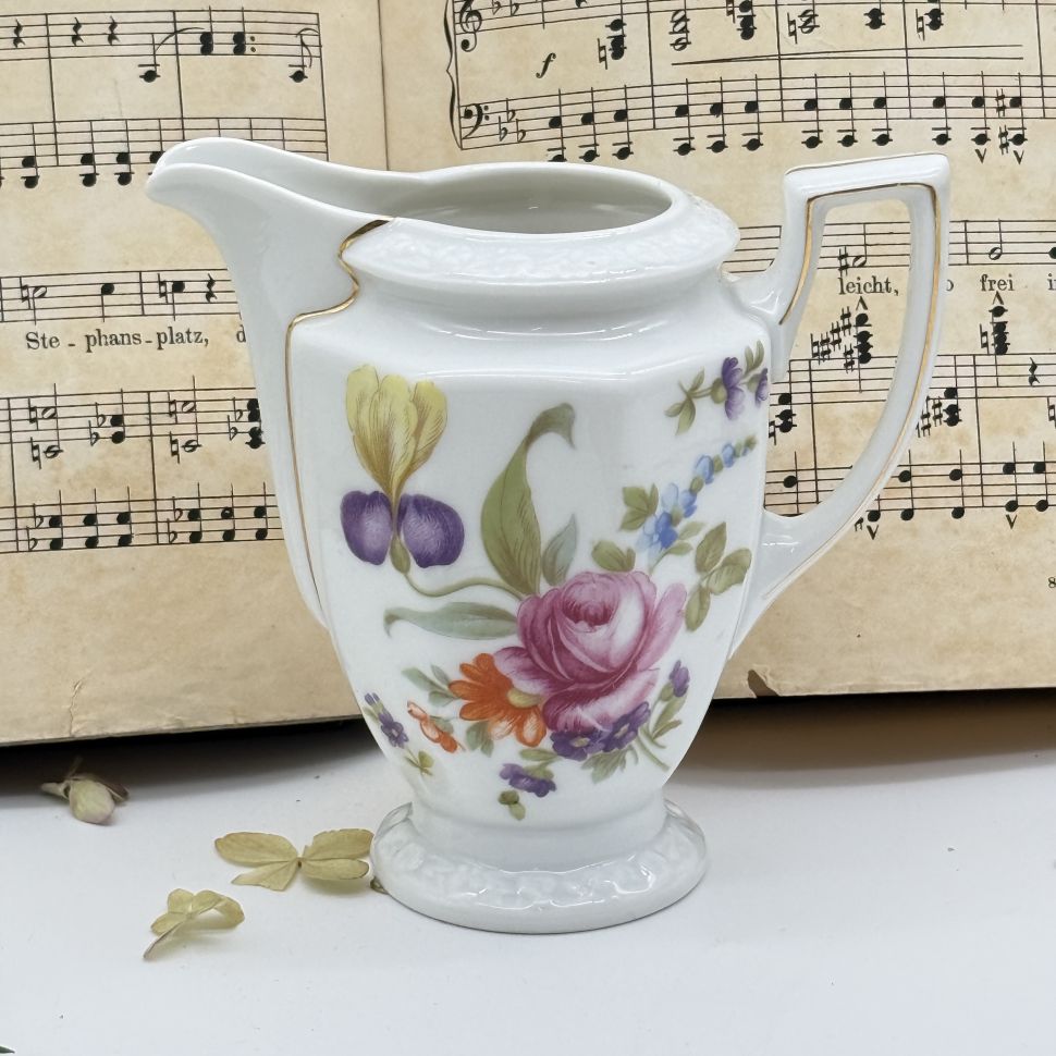 Молочник Rosenthal Maria Classic Rose Мейсенский букет 250 мл Германия