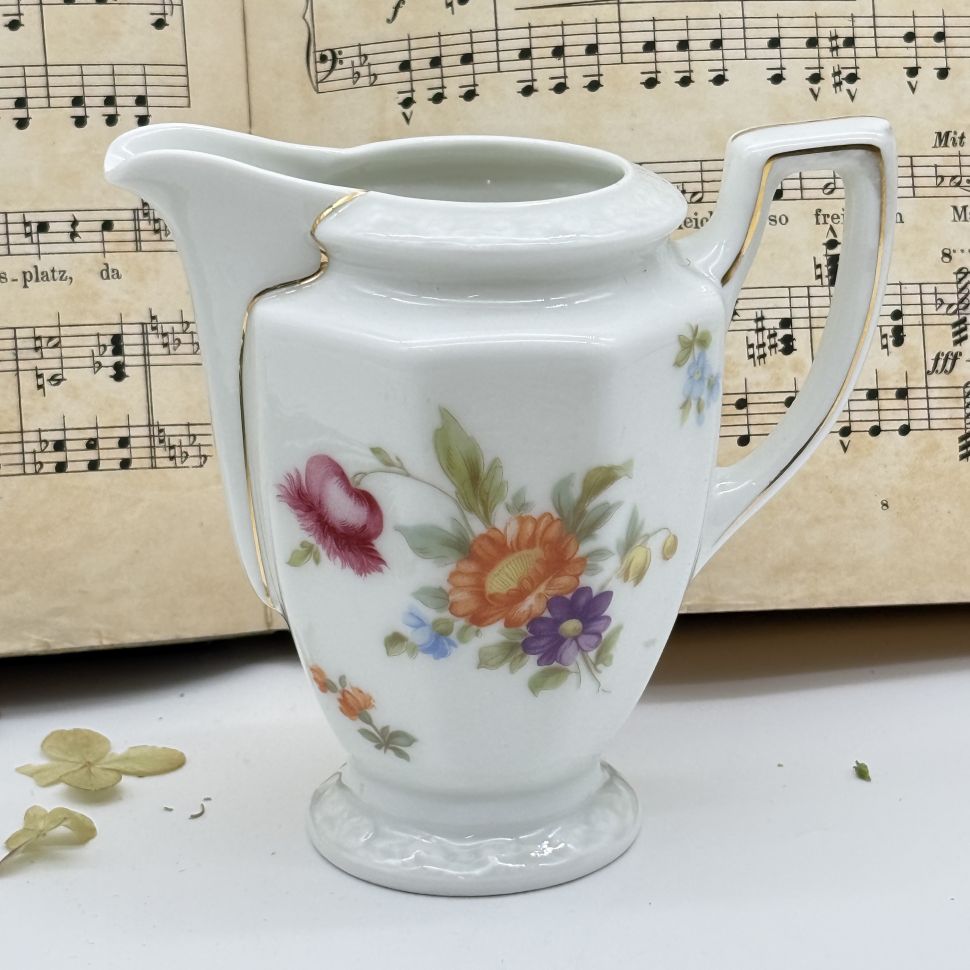 Молочник Rosenthal Maria Classic Rose Мейсенский букет 250 мл Германия