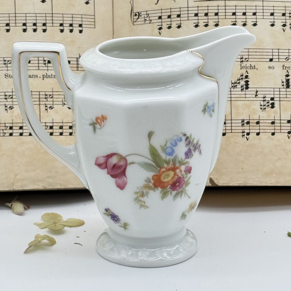 Молочник Rosenthal Maria Classic Rose Мейсенский букет 250 мл Германия