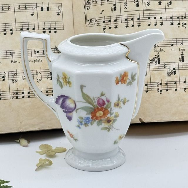 Молочник Rosenthal Maria Classic Rose Мейсенский букет 250 мл Германия 