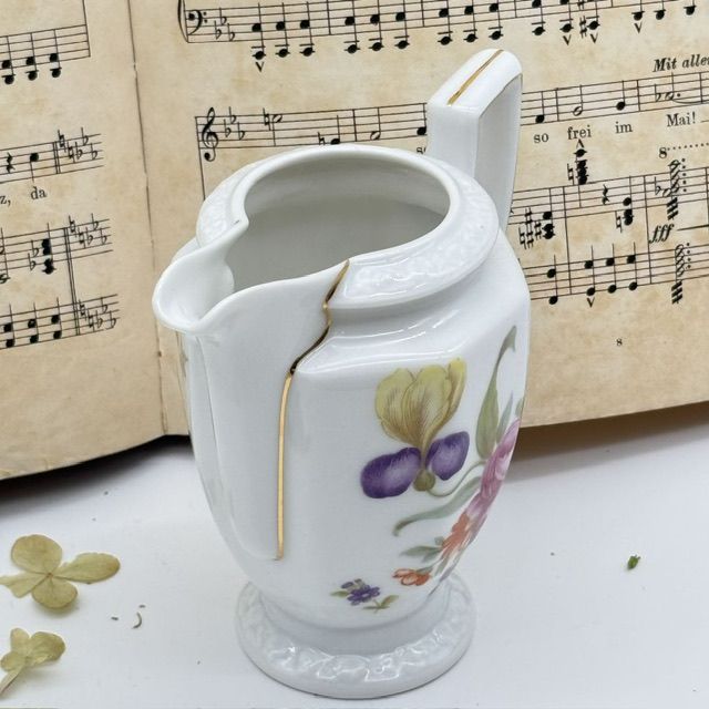 Молочник Rosenthal Maria Classic Rose Мейсенский букет 250 мл Германия 