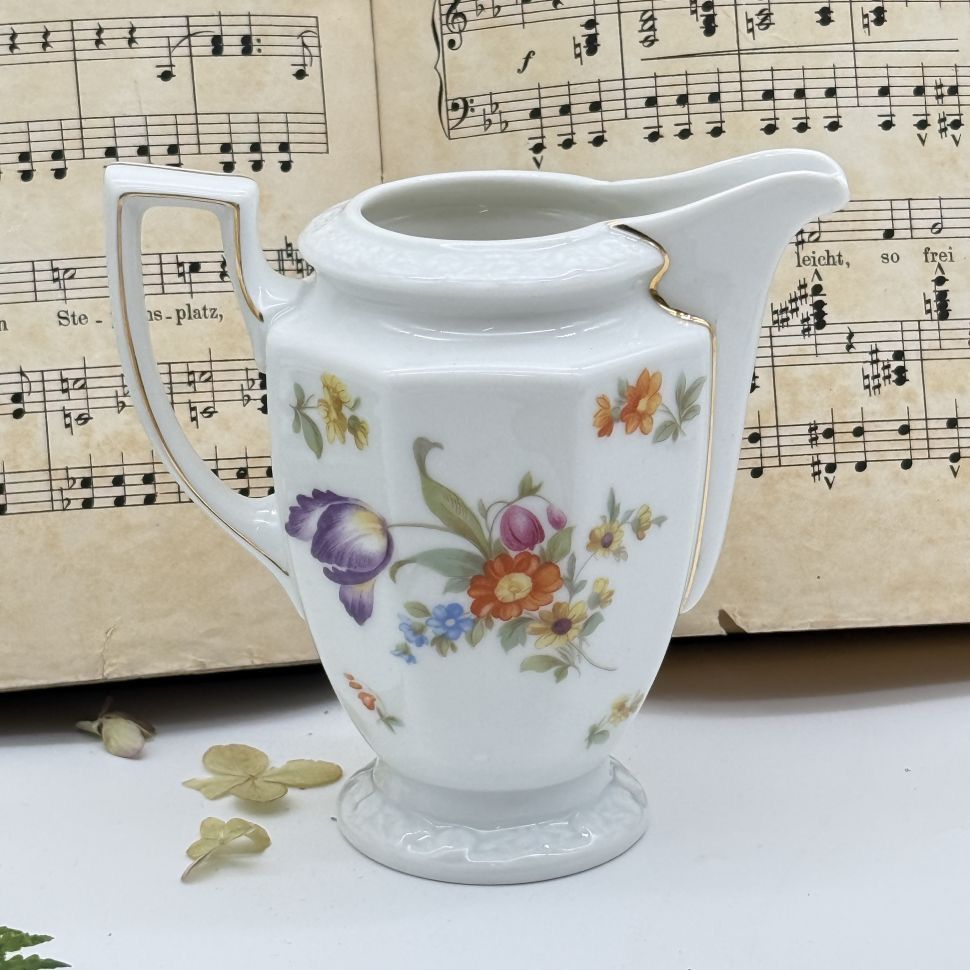Молочник Rosenthal Maria Classic Rose Мейсенский букет 250 мл Германия 