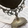 Зеркало настольное 50 см латунь