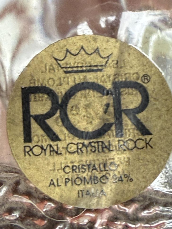 Статуэтка RCR Crinolin Ledy 16 см хрусталь Италия