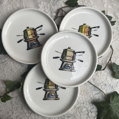 Тарелка менажница для фондю Gien комплект 9 предметов