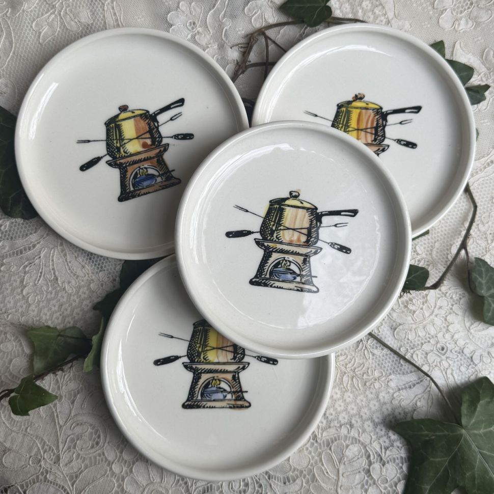 Тарелка менажница для фондю Gien комплект 9 предметов