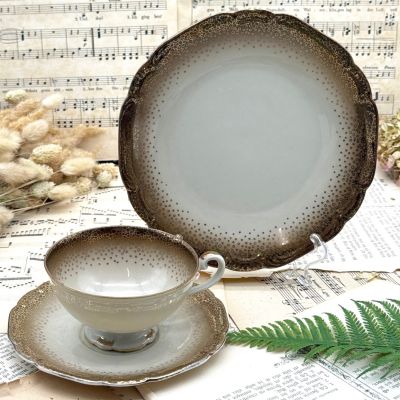 Чайное трио D&R Weissenstadt. 200 мл Германия 90 лет