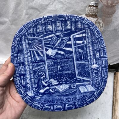 Тарелка 1976 квадрат Rorstrand Швеция