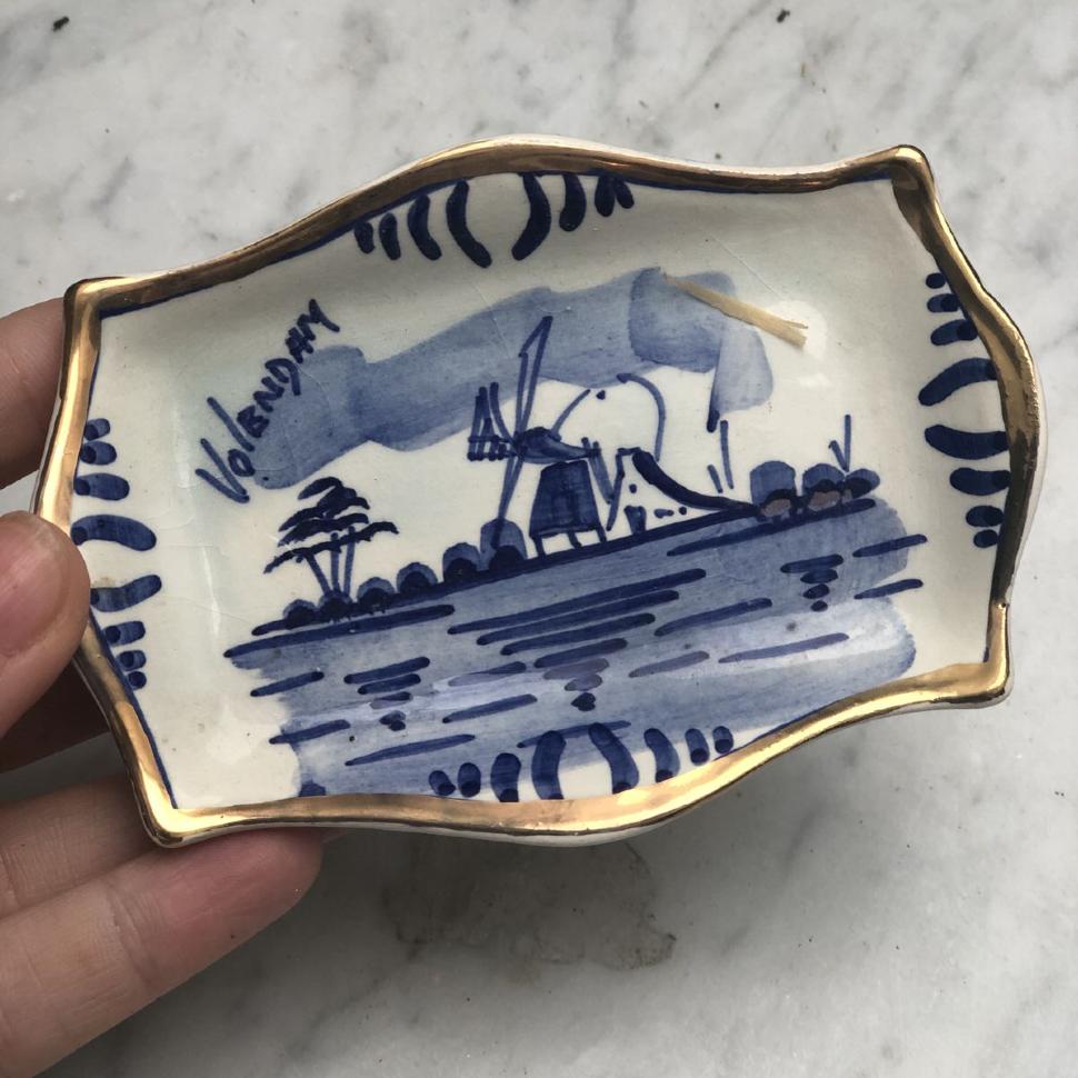 Блюдце декоративное малое Delft Holland