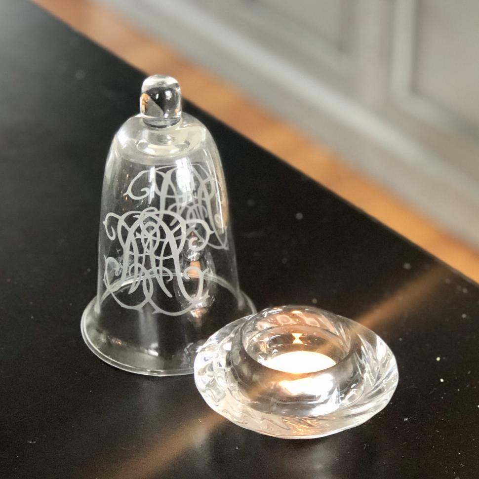 Клош 15 см стекло