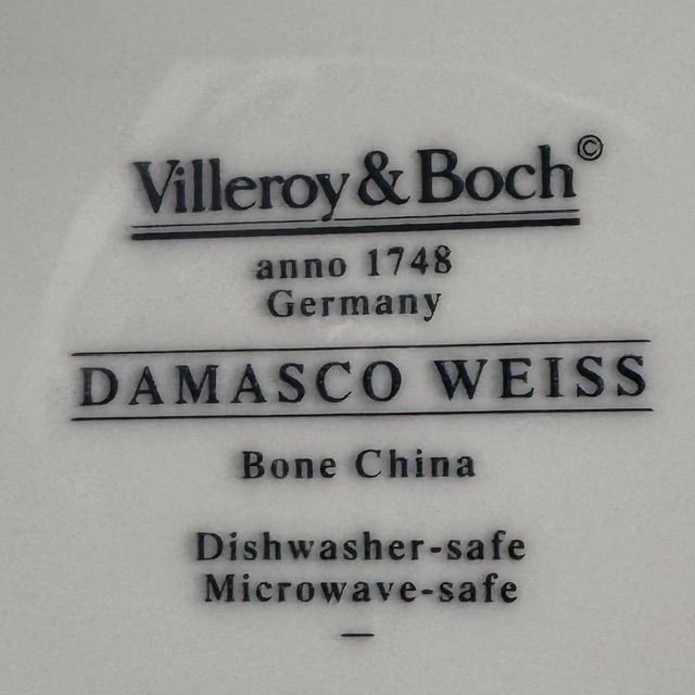 Миска ВиллеройБох Damasco Weiss 19 см Германия