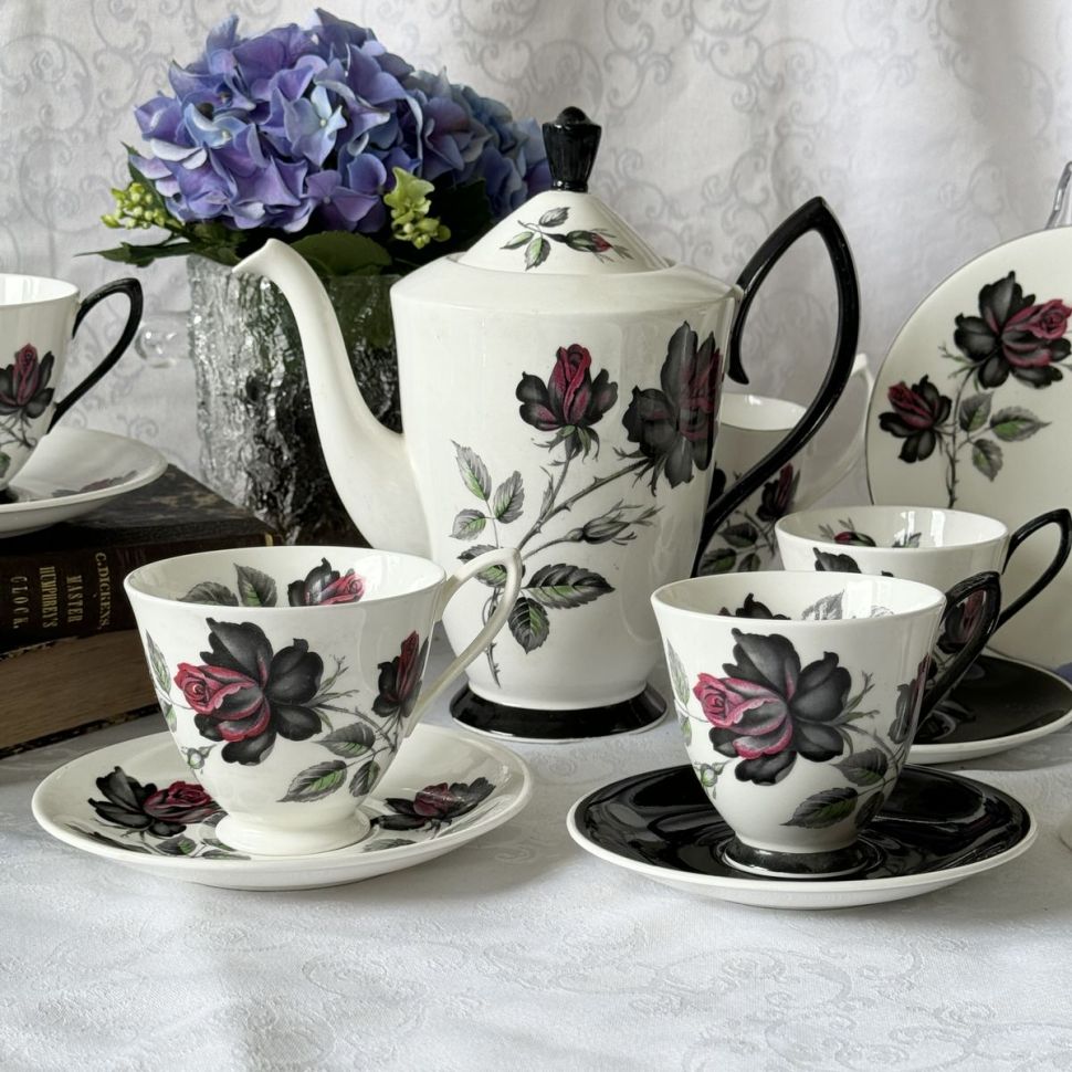 Чайная пара Royal Albert Masquerade 1950-1960 гг 200 мл Англия 