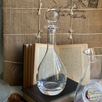 Штоф хрусталь 1 л с пробкой