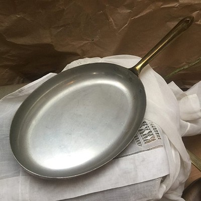 Сковорода медь овальная, Португалия