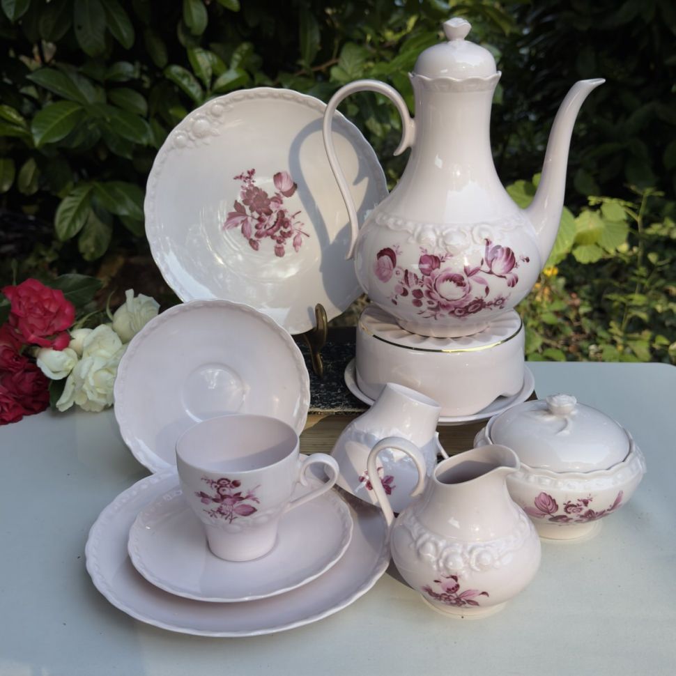 Кофейник Hutschenreuther Porcelain Rose Букет 1 л Бавария