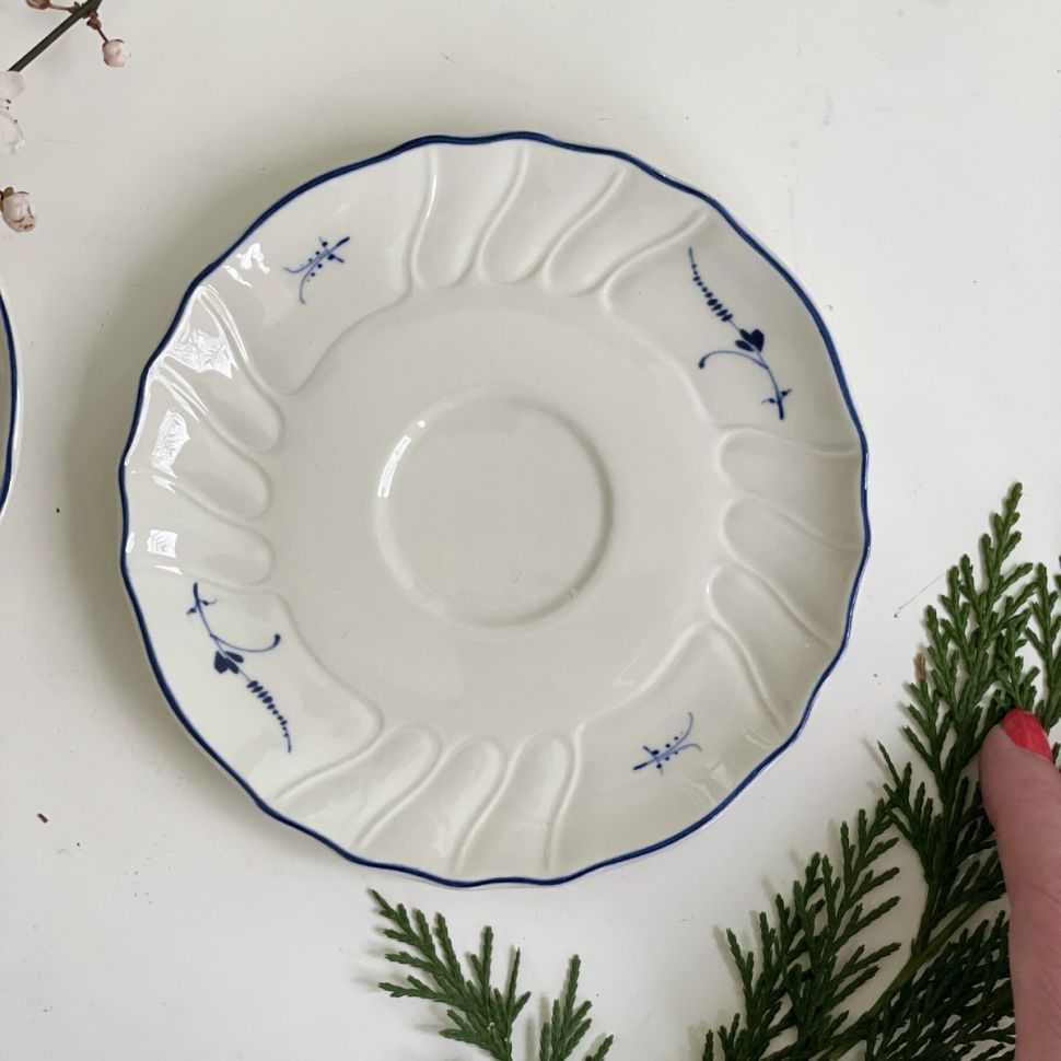 Блюдце тарелка Vieux Luxembourg ВиллеройБох 19 см фарфор Германия