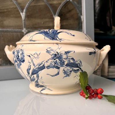 Супница Gien Iris 3 л Франция