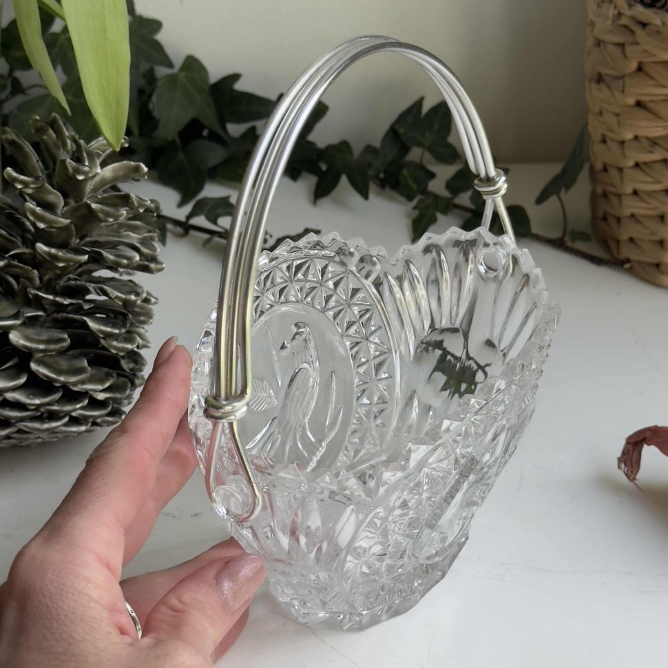 Конфетница хрусталь Nachtmann 18 см Нидерланды 