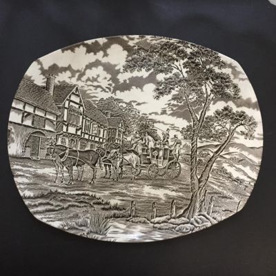 Блюдо тарелка Myott Англия Королевская почта уценка