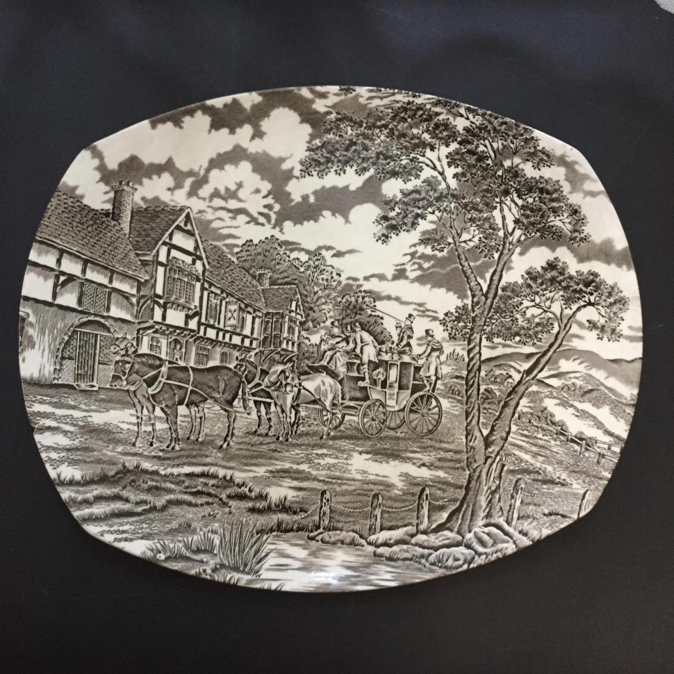 Блюдо тарелка Myott Англия Королевская почта уценка