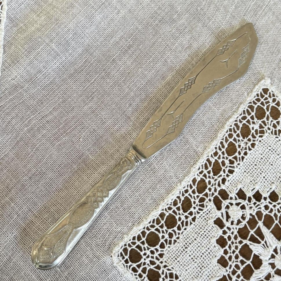 Нож для десерта 25 см серебрение