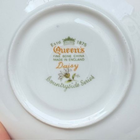 Чайная пара Queen's Daisy Bountryside Series 180 мл Англия  