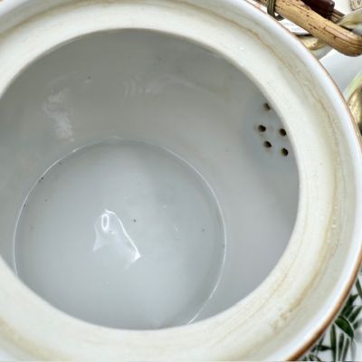 Чайник с ситом Гейша с сямисэн 1 л фарфор Япония