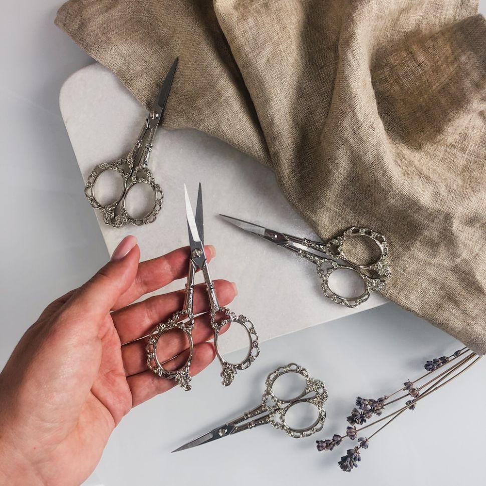 Ножницы для рукоделия ажурные 12 см