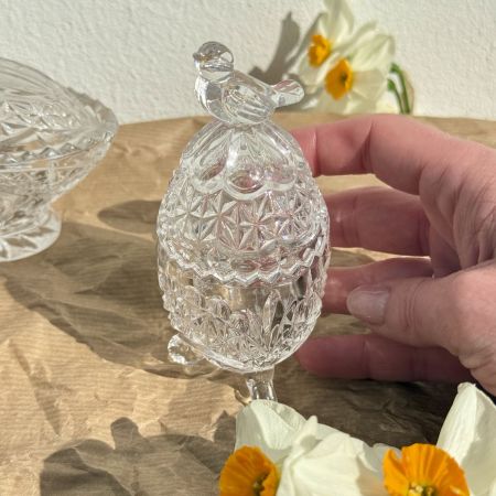 Шкатулка мини Hofbauer 12 см хрусталь Германия