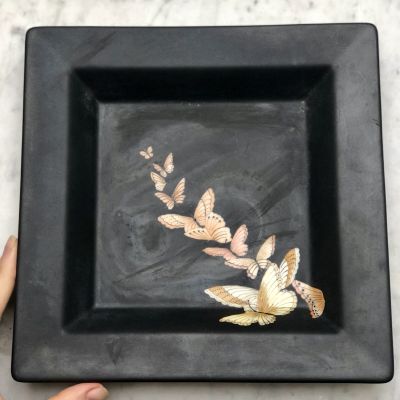 Блюдо квадратное ручная роспись Rosenthal Germany