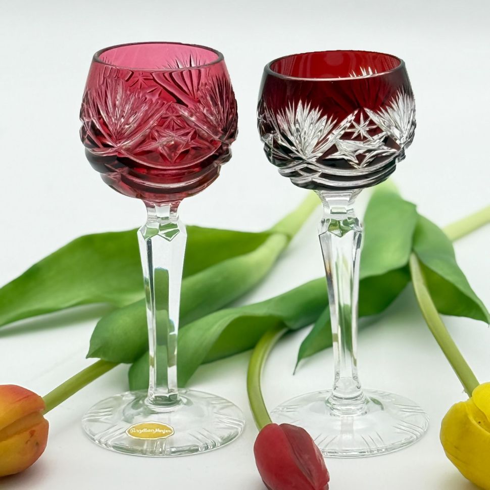 Рюмка Anna Hutte набор 2 шт. 35 мл накладной хрусталь Германия