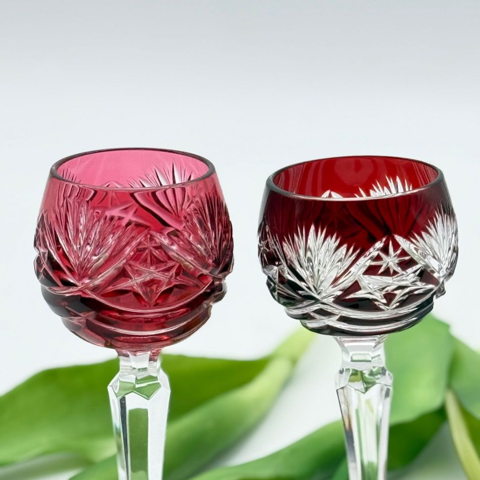 Рюмка Anna Hutte набор 2 шт. 35 мл накладной хрусталь Германия