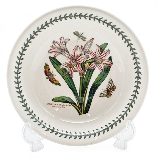 Тарелка глубокая Portmeirion Botanic Garden Amaryllis 22 см Портмерион Англия  