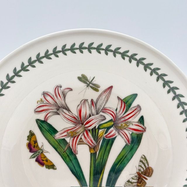 Тарелка глубокая Portmeirion Botanic Garden Amaryllis 22 см Портмерион Англия  