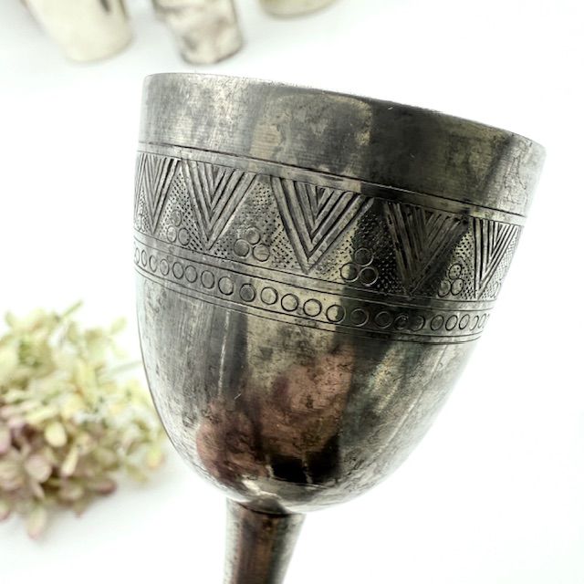 Рюмка Муха 30 мл мельхиор Франция     