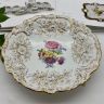 Блюдо Meissen 27 см Мейсенский букет 1924-34 г Германия