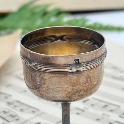 Рюмка Муха 25 мл мельхиор Франция