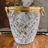 Ведро для охлаждения бутылки 23 см хрусталь Франция 