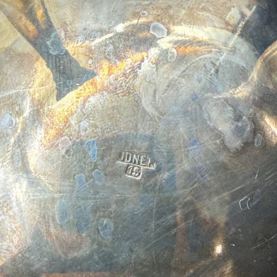 Кофейник 1,4 л на ножках UDNER серебрение Англия