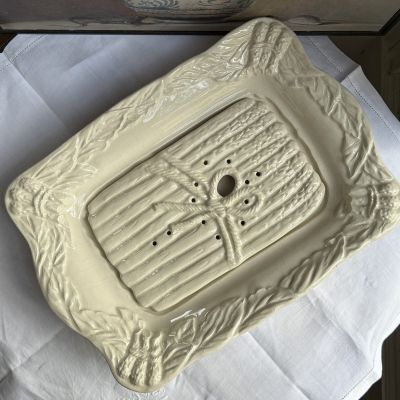 Блюдо спаржи 35 см керамика