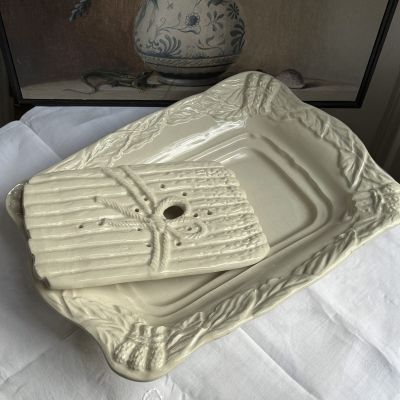 Блюдо спаржи 35 см керамика