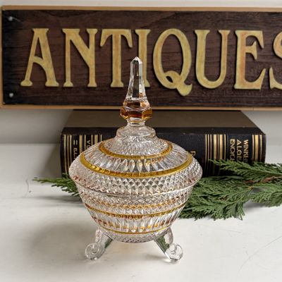 Икорница Солнце 19 см хрусталь 