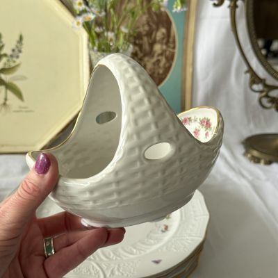 Конфетница ​Pirken Hammer 17 см ручная роспись Чехословакия