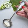 Ложка соусник 19 см серебрение Франция