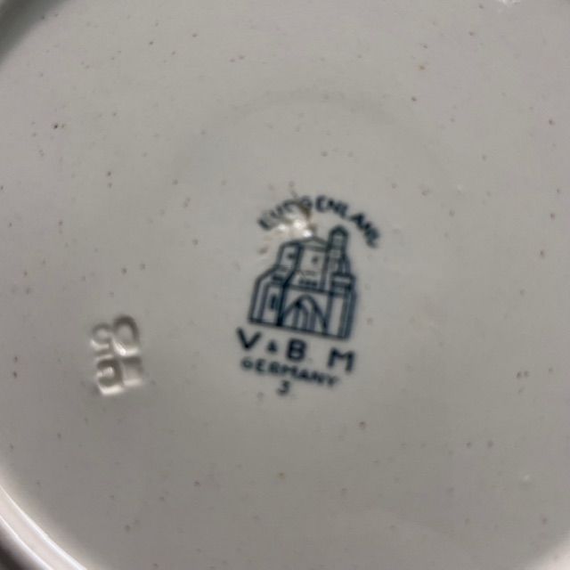 Тарелка ВиллеройБох Burgenland синий 19 см фарфор Германия